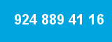 924 889 41 16 924 889 41 16